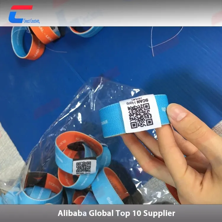 NFC одноразовые hf пользовательские ткани эластичные тканые