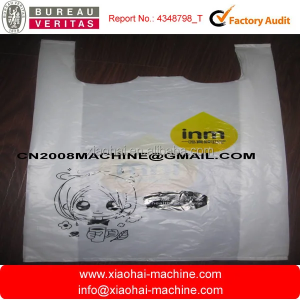 HAS VIDEO Shopping Plastic Bag Making Machine Price