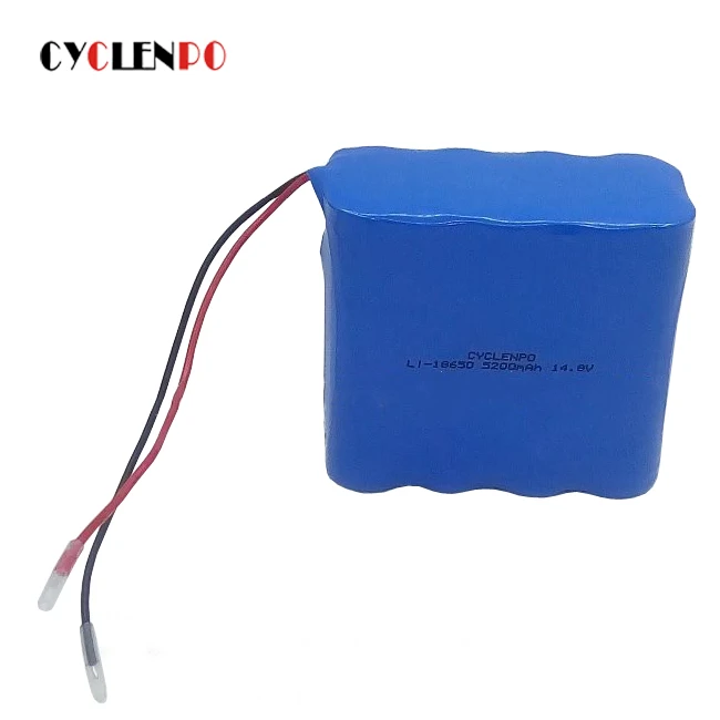 lithium battery pack 18650 5s2p 18.5v 5200mAh