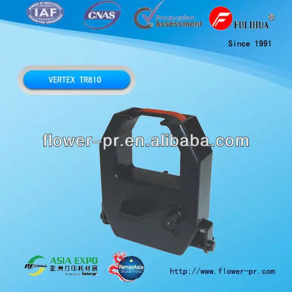 Compatible AMANO EX3000 EX3500 EX3000N PIX3000 PIX10 PIX21 TR810 EX600 Time Clock Ribbon Black or Black/Red