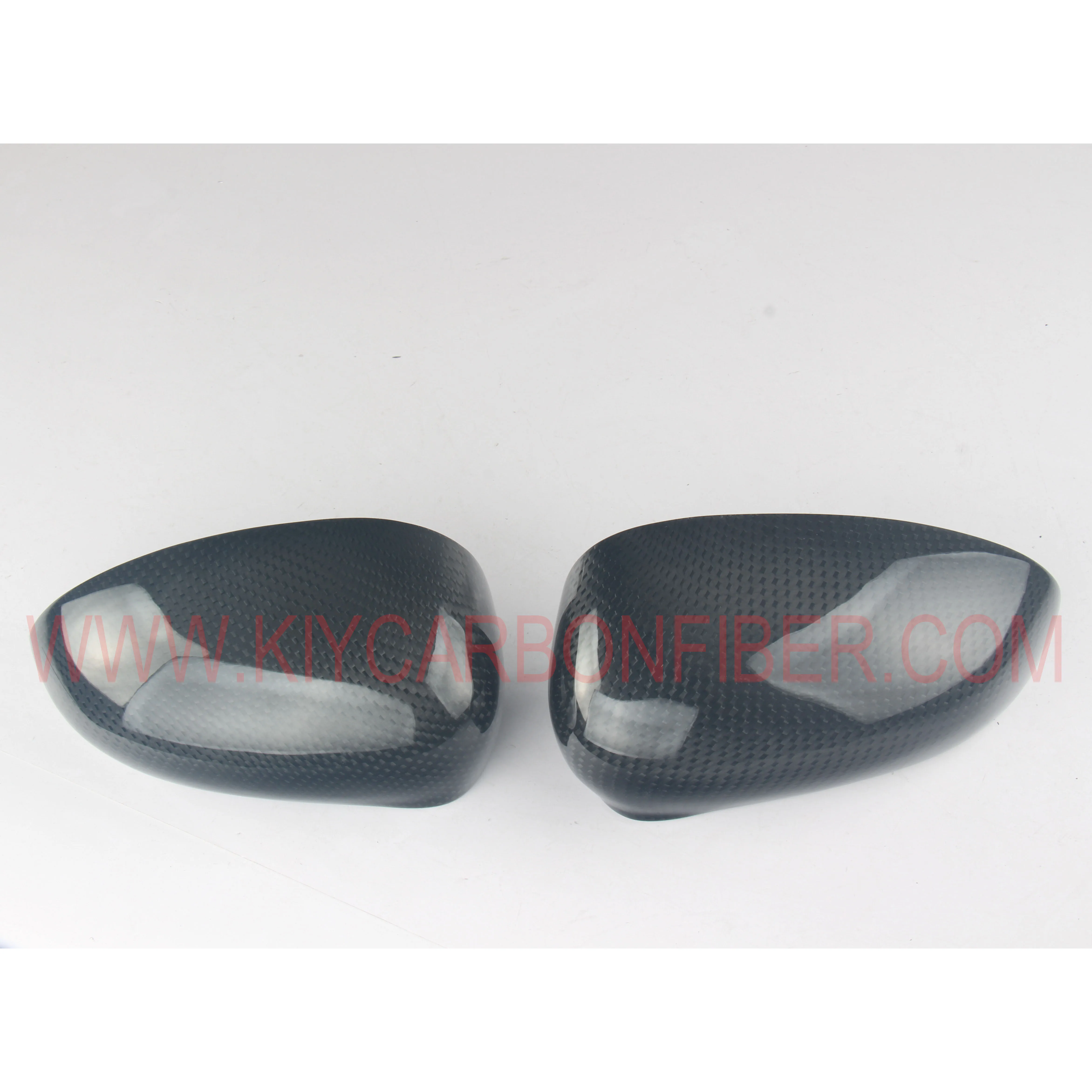 High Quality 4 Harness-Satin Carbon Fiber Auto Parts Mirror Covers For Fiat F500