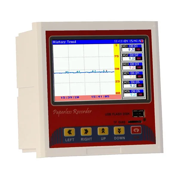 Multi-channel Smart Paperless Data Logger Pressure Paperless Recorder