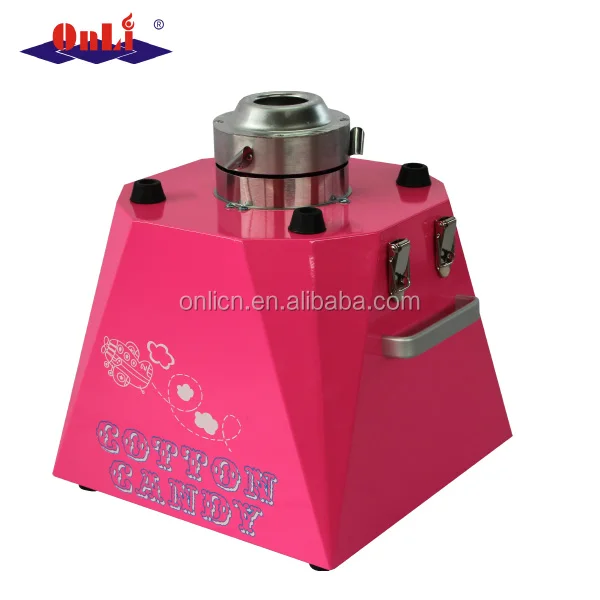 Chinese flower cotton candy floss machine