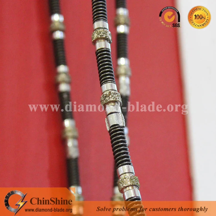 Top Quality Diamond Wire Saw Rope for Granite Marble Quarry Concrete Cutting in Good Price