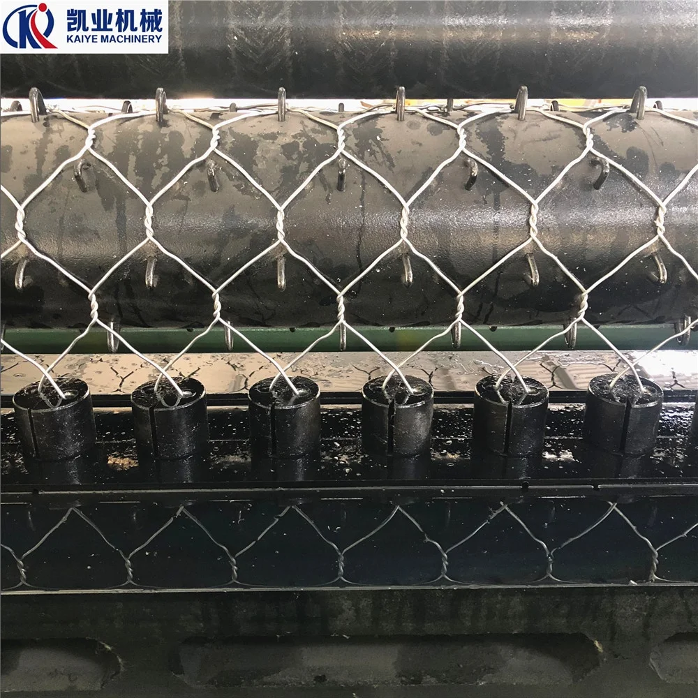 Heavy wire weaving hexagonal net gabion mesh machine