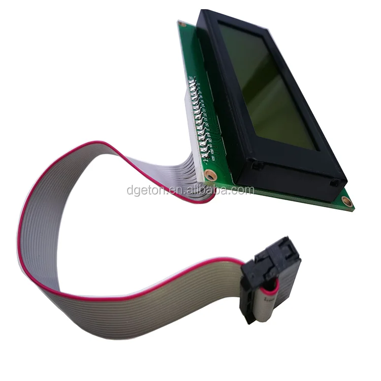 5V yellow green 20x4 Character LCD Module Display