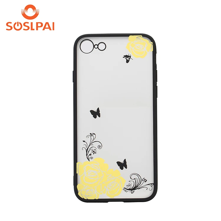 Printed Hybrid Fireproof Phone Case Shell TPU PC Plastic Mobile Phone Case