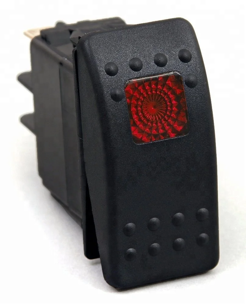 Rocker Switch Blue LED Boat Marine WD 12V 24V Carling ARB Narva style