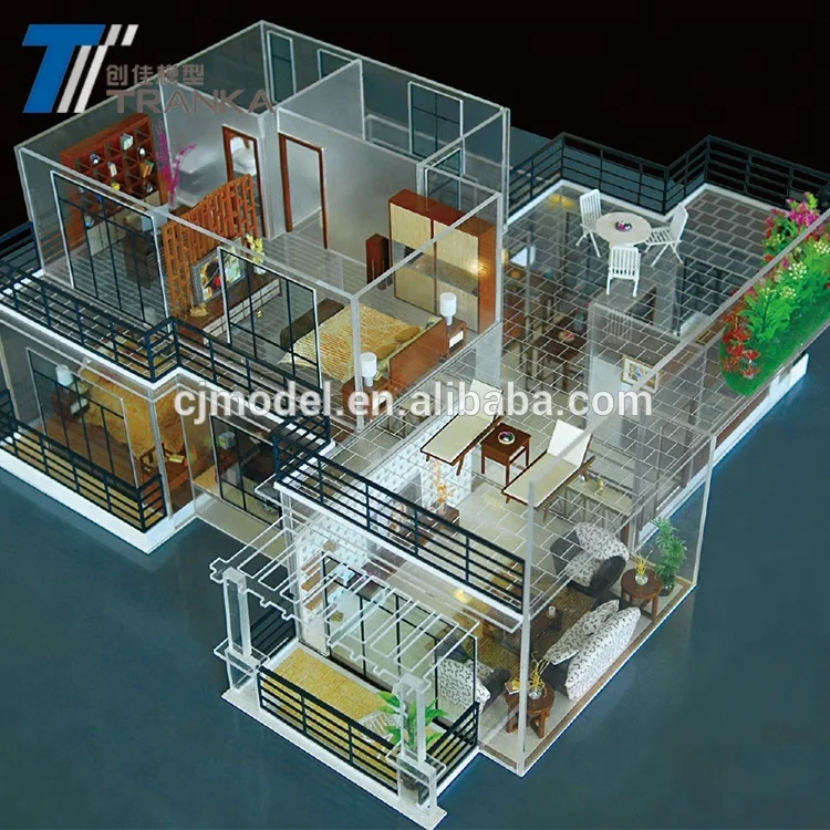 3D condominium model maker , Interior building model