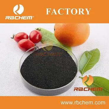 100% Water Soluble Potassium Humate Organic Humic Acid Best Fertilizer For Flowers