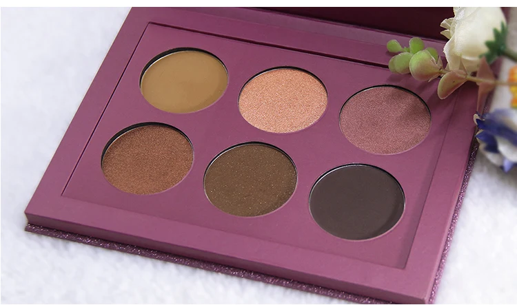 New high pigment private label eyeshadow palette cosmetic