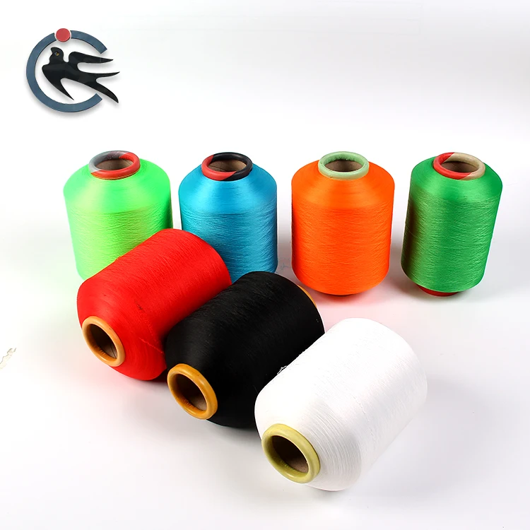 2017 New ACY 2075/3075/4075 polyester single cover yarn air cover yarn