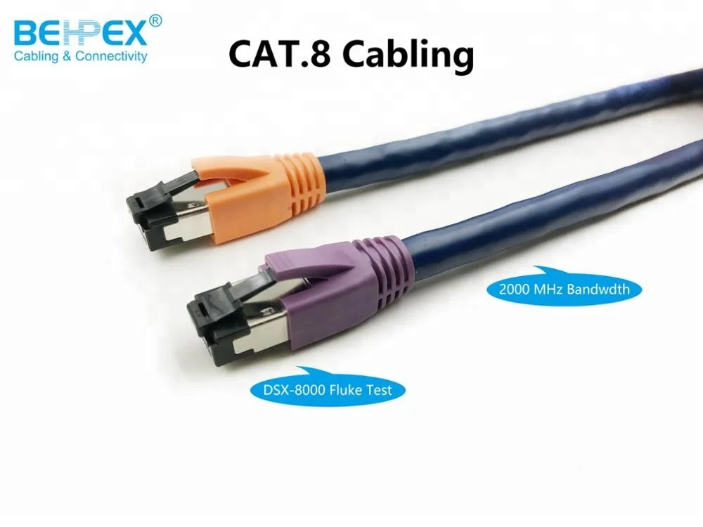 40G SFTP Cat8 patch cord 24AWG Cat8 cable