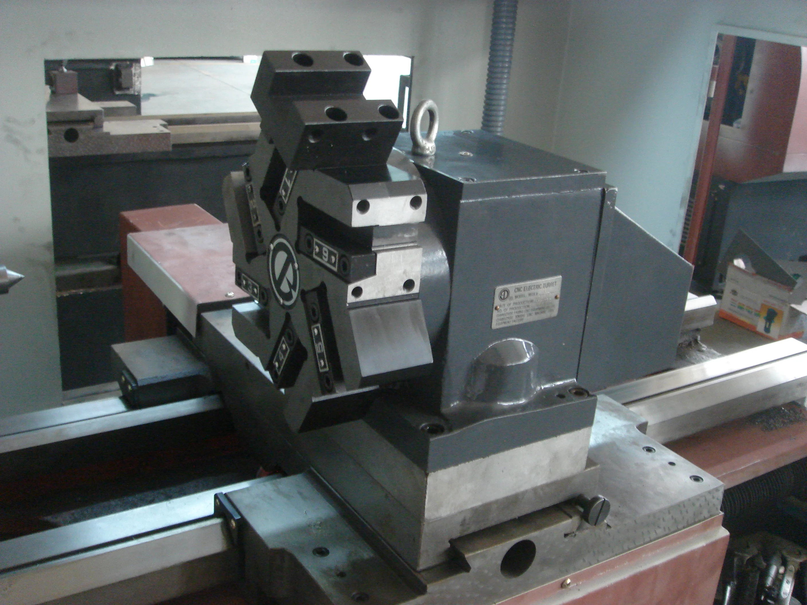 
6 position Stations Horizontal tool holder Quick Change Tool Post CNC Lathe part turret WD series 