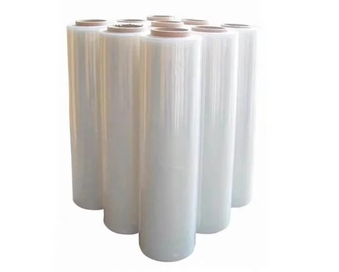 Hot Sale 23 micron strech film 300 M  for pallet shrink wrap