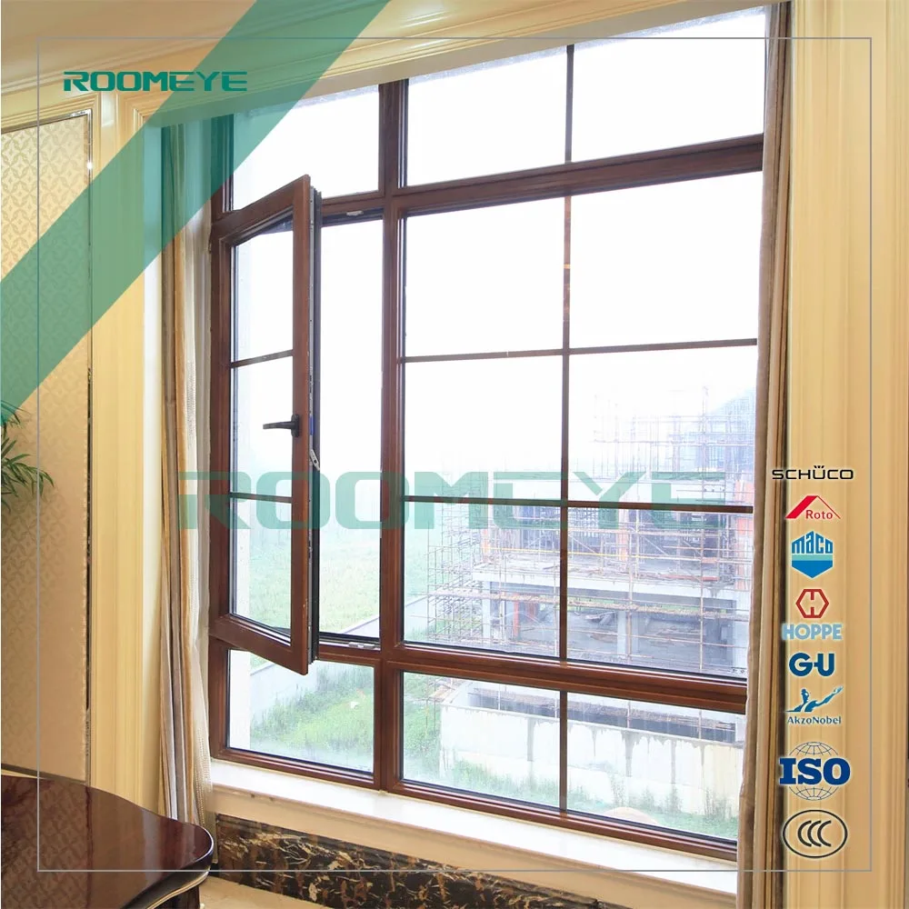 Wood with aluminum cladding aluminium windows glass casement window remedelling design