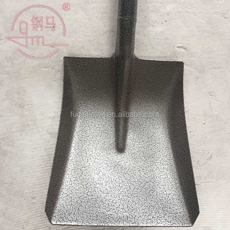 Factory direct sale square point shovel with steel handle shovel chinese cheap shovel S501MY