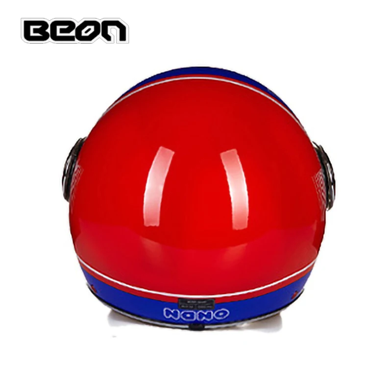 BEON bright red Nano ece approved half helmet   ebike helmet electric scooter helmets
