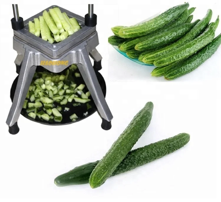 high quality commercial 3/8 inch manual aluminum easy vegetable fruit dicer chopper machine slicer