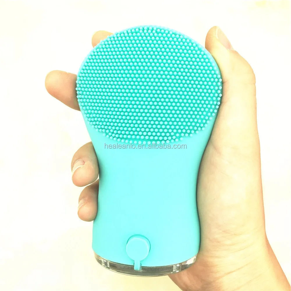 
Healeanlo hot sell new electric best sonic cleansing brush exfoliator machine reviews 