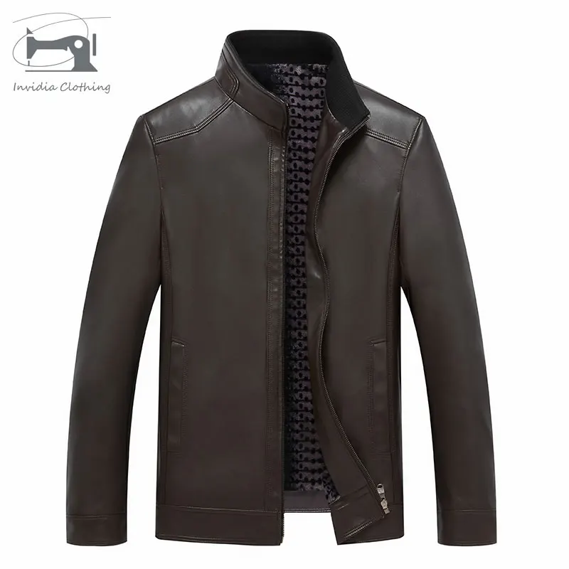 
Wholesale Price Latest Design Motorcycle Woodland Man Genuine Leather Flight Bomber Jacket 