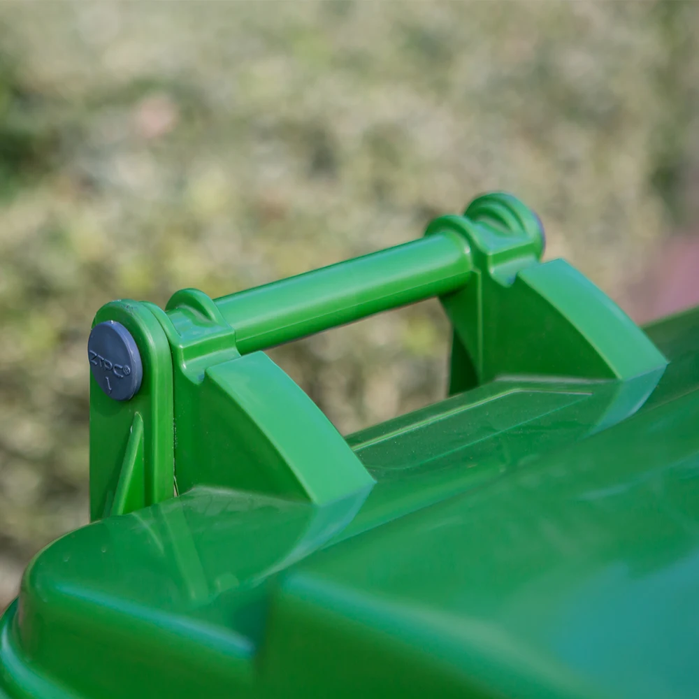 660liter special outdoor trash garbage can dust bin with wheels