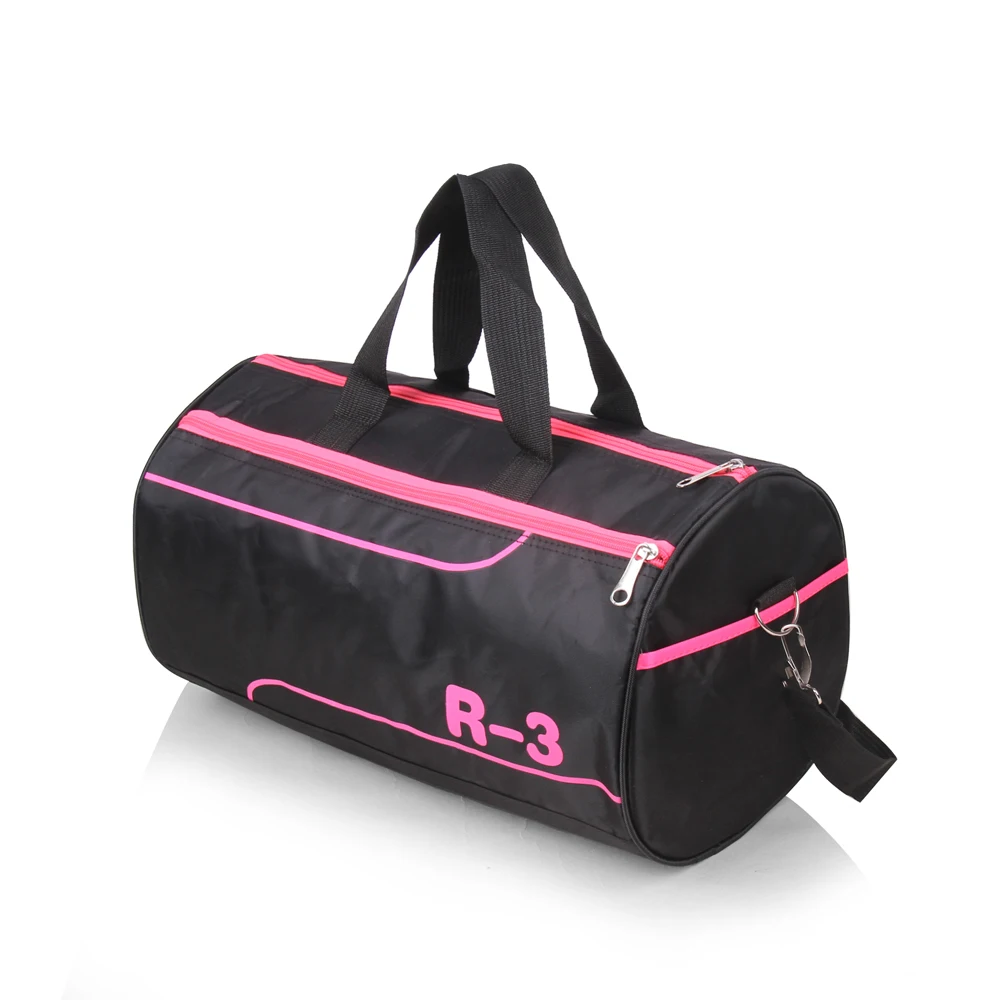 SG2183 custom logo waterproof leather mens gym bag women sport travel duffel bags