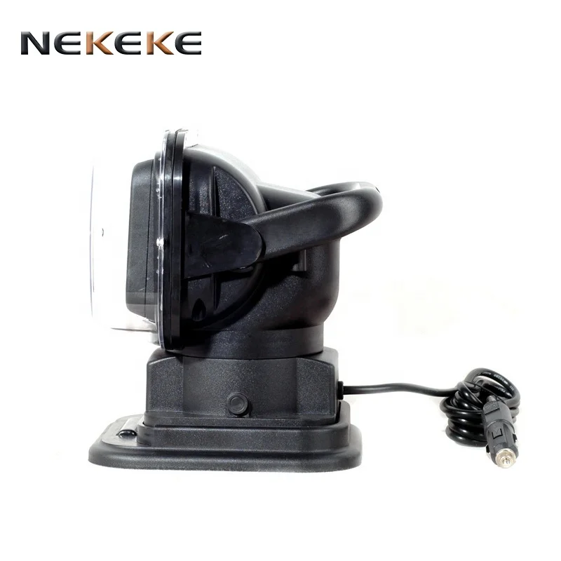 12V 50W Bulb Wonderful Remote Control Spotlight For SUV Car Marine outdoor searchlight
