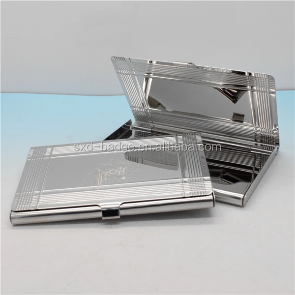 2015 hot selling China supplier low price logo diy distribuidor metal luxury business card case of gifts for business