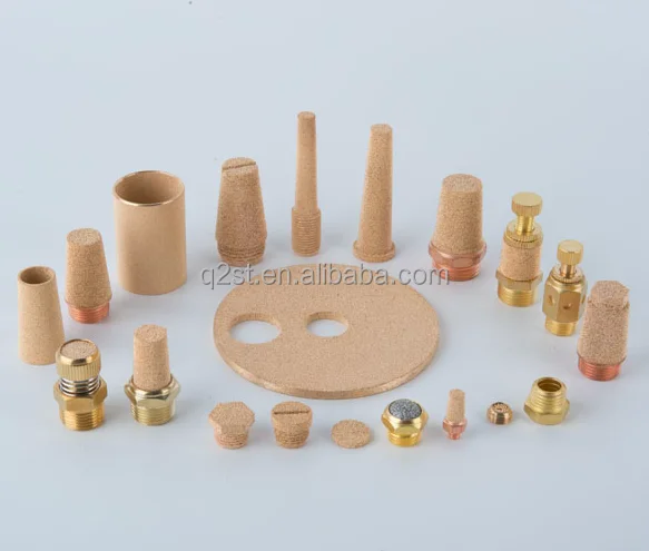 Stainless Steel 304 316L Pneumatic Exhaust Muffler silencer