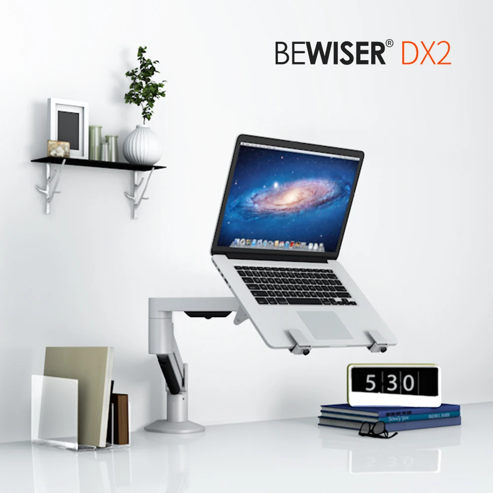 Computer Holder Laptop swing arm laptop mount laptop arm (BEWISER D2X)