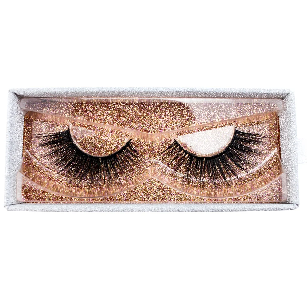 Eyelash Manufacturer Wholesale Korea Real Mink  Eyelash with Factory Own Brand Packing