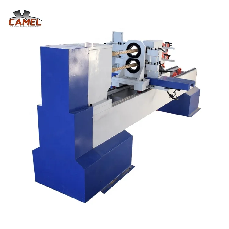 CA-1516 Jinan woodworking CNC wood turning lathe carving machine with spindle for staircase ,Rome column,baseball bat,chair legs