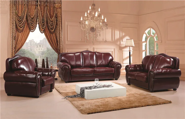 
High quality top grain leather furniture sofa set,sofa modern 
