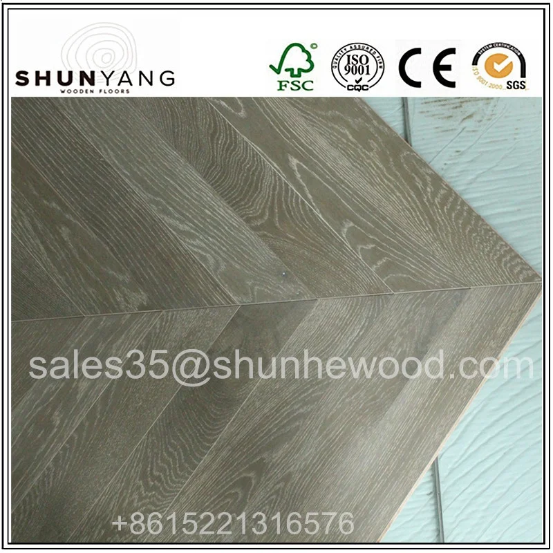 White Oak Engineered Herringbone Parquet Flooring&Fishbone Oak Floors