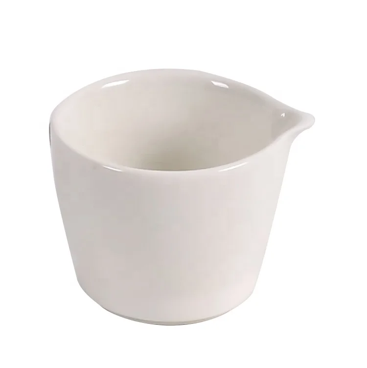Teaware discount price wholesale mini ceramic coffee milk jugs for restaurant