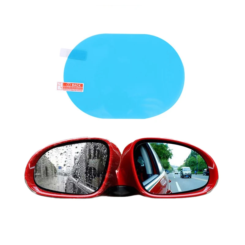 Car Anti Water Mist Film Anti Fog Nano Coating Rainproof Rearview Mirror Window Protective Film Waterproof Motorcycle Styling