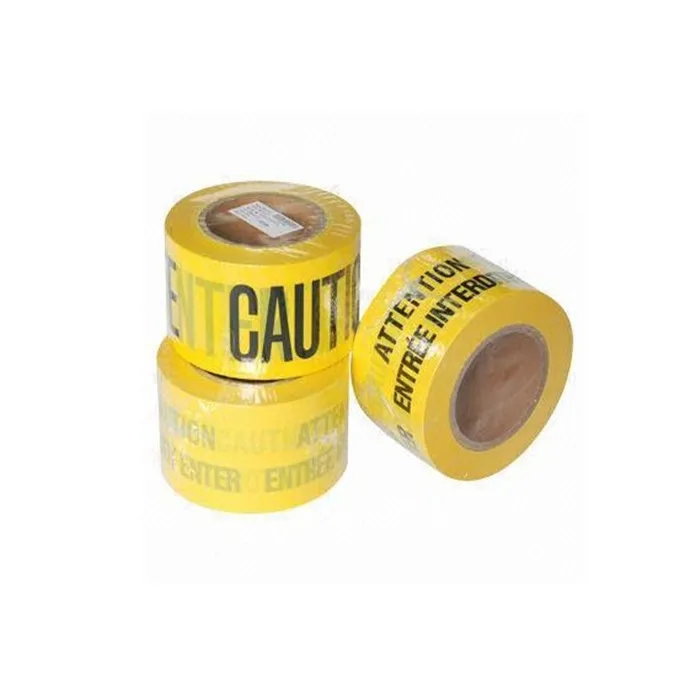 Wholesale custom pvc safety underground detectable barricade barrier floor hazard caution security warning ribbon tape