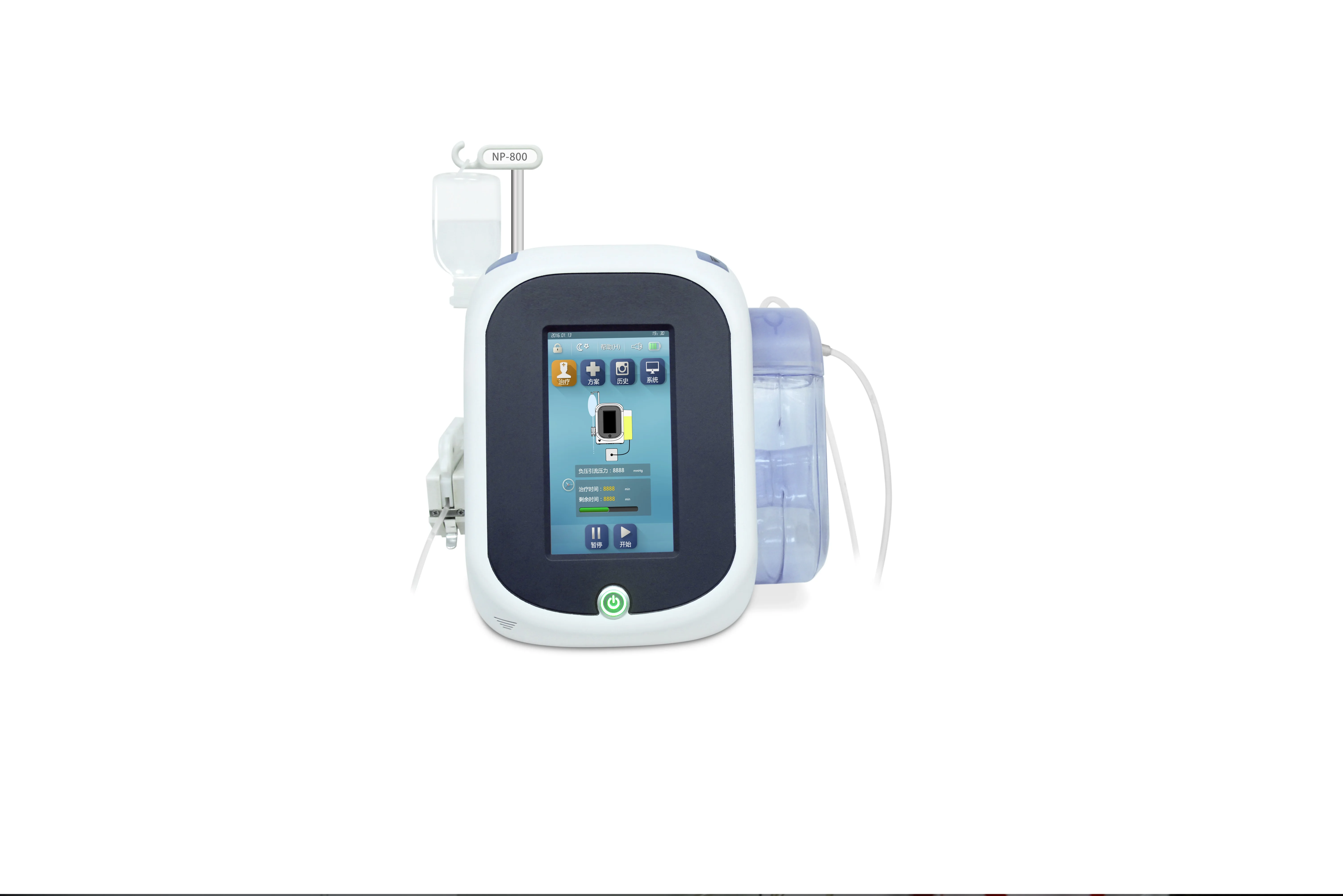 
NPWT instillation with 500 ml /1000 ml capacity canister 