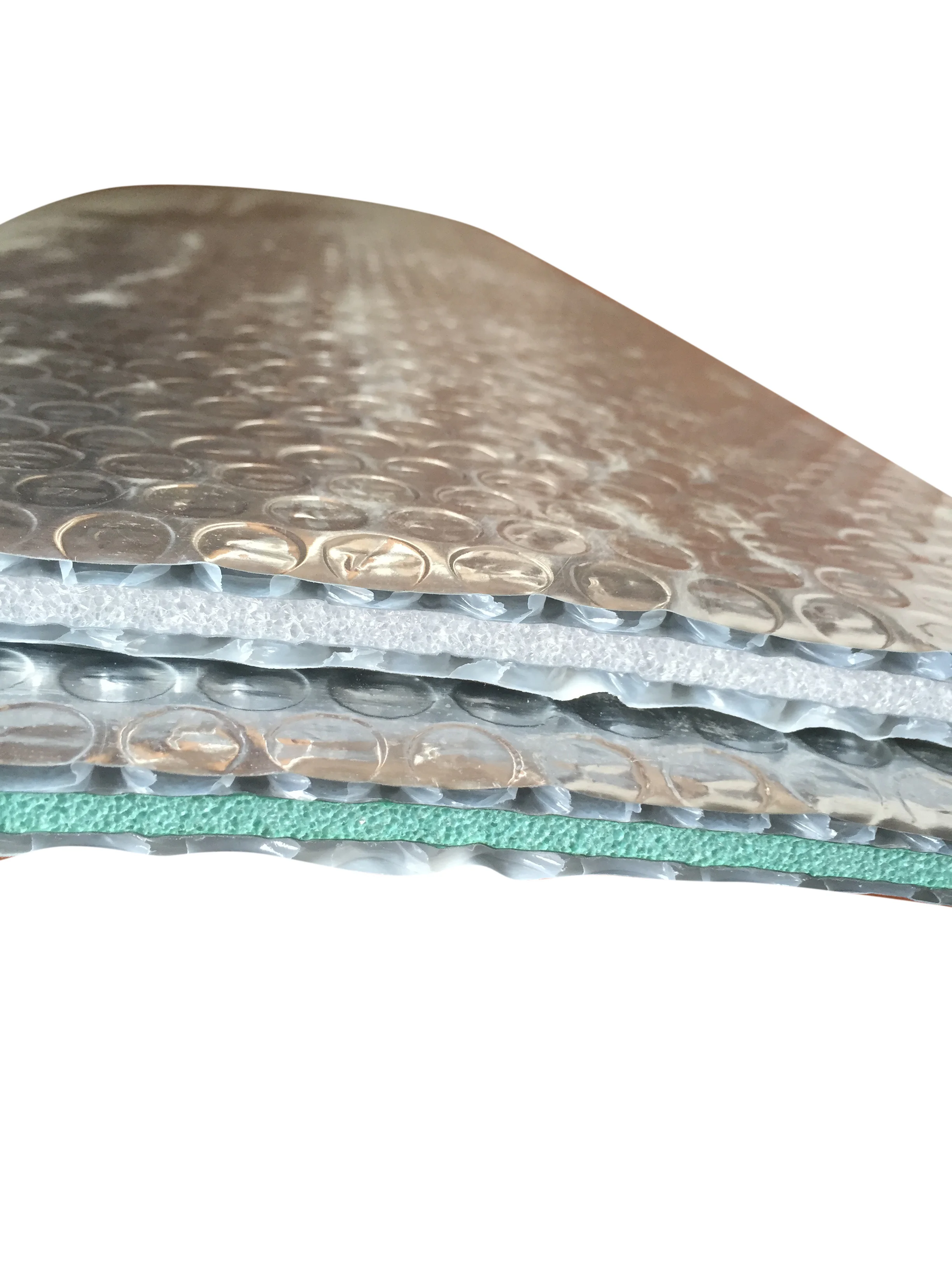 Waterproof Bubble Foil for Roof Thermal Insulation Sheets building material solid white  woven fabric epe foam xpe foam