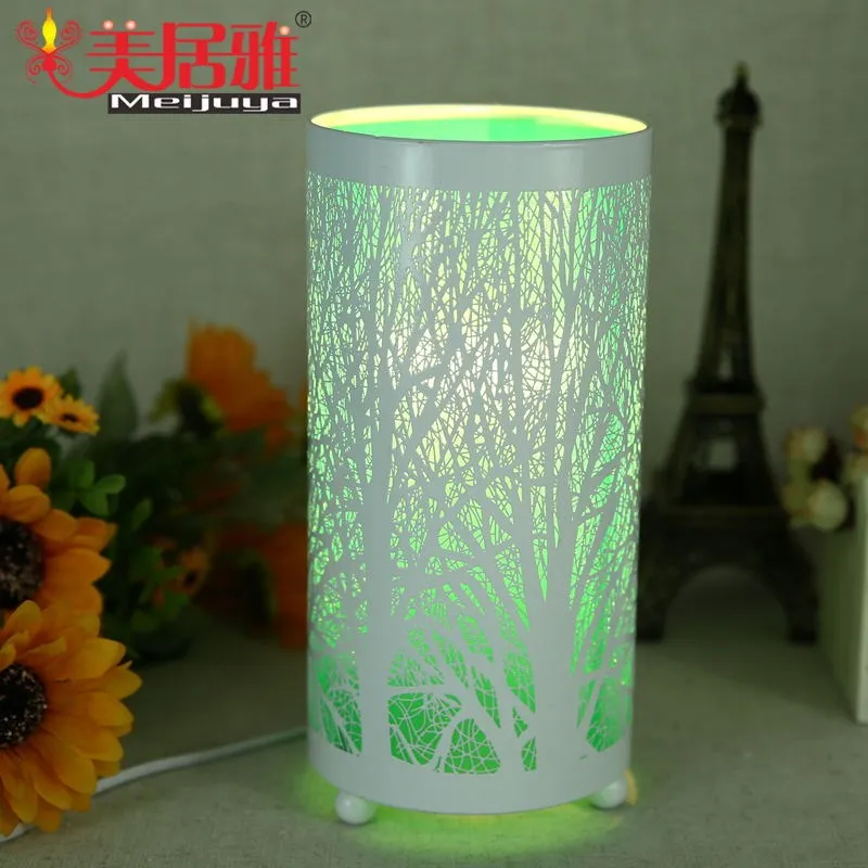 Tree design metal halide lamp electric metal table lamp modern family life fragrance lamp hot sell in France TY0532