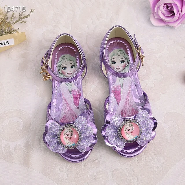 Сандалии для девочек, новинка 2019, модная летняя детская обувь принцессы, детские сандалии со стразами, романтика, романтика, любовь