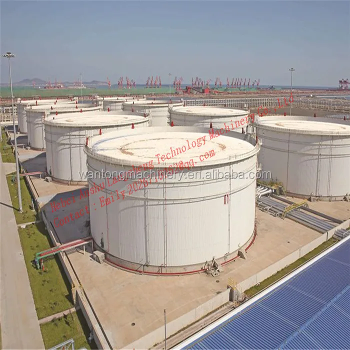 10000m3 Large fuel oil storage tank vertical industrial heavy fuel oil tank
