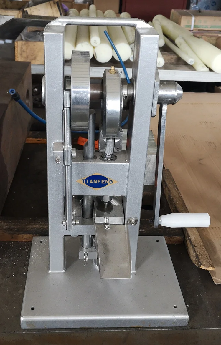 Таблеточный пресс с 1 комплект бесплатная Круглый Die планшет удар таблеточный пресс машина Tdp-0 ручной однопуансонный таблеточный пресс