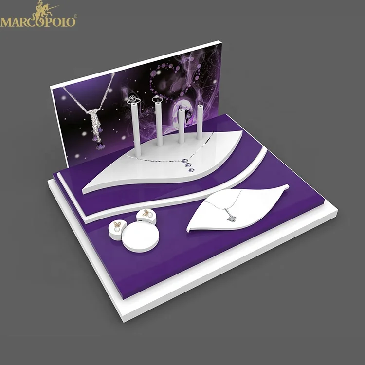 Fast delivery pmma jewelry display holder for Chain Store