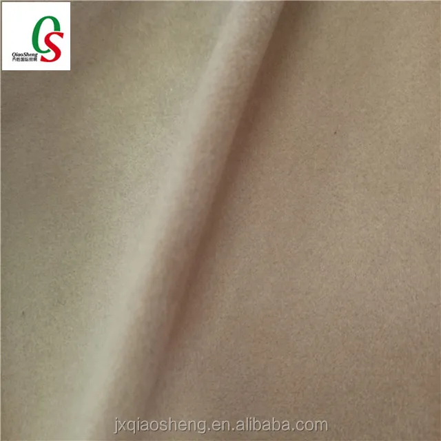 Nonwoven technics flock velvet fabric for shoes material
