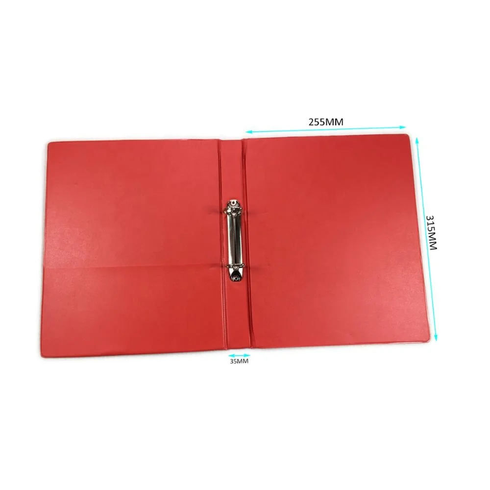 cheap custom print PVC cover ring binder folder, PVC 2 ring binder folder,A4 size binder folder