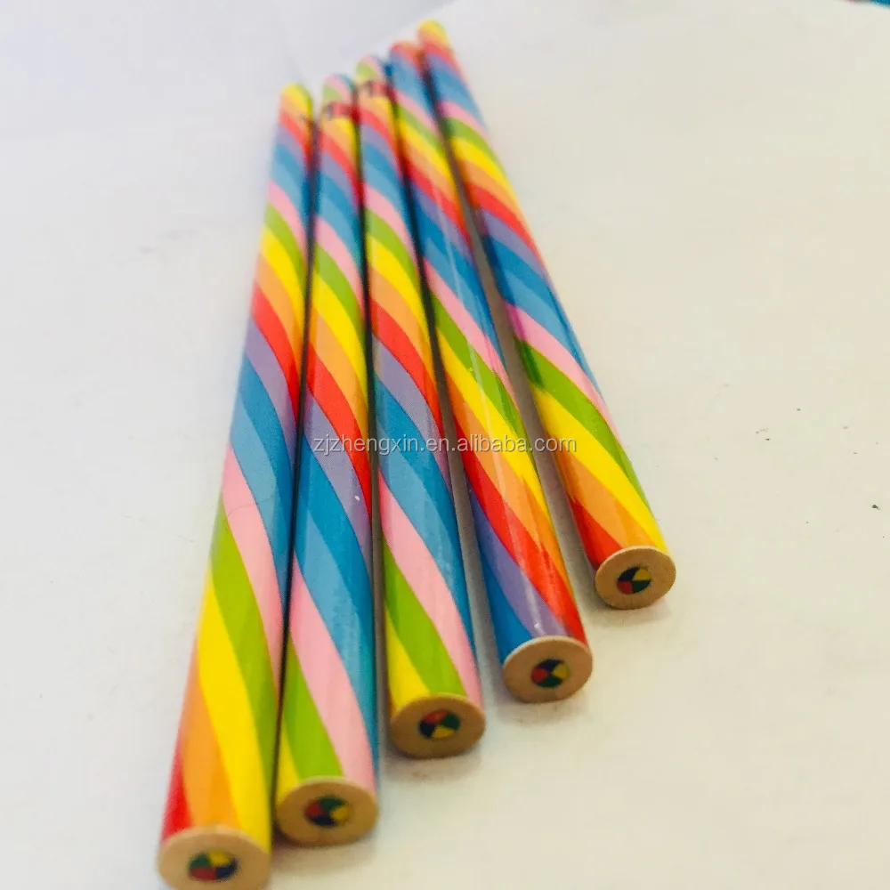 4color in 1 lead pencil rainbow color pencil 2018 new promotional