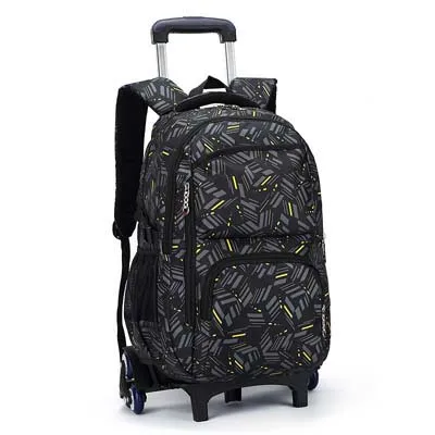 
Kid Trolley Backpack Wheeled Bag School Bag Luggage For Children 