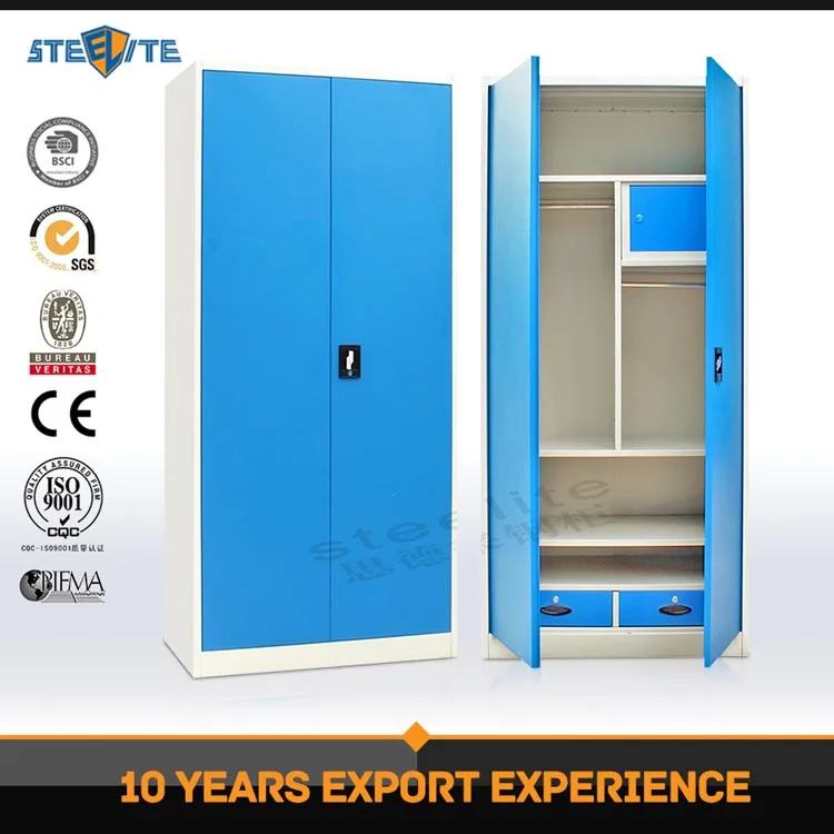Modern Home Furniture Steel Cupboard Price Cheap Folding Cupboard Wardrobe